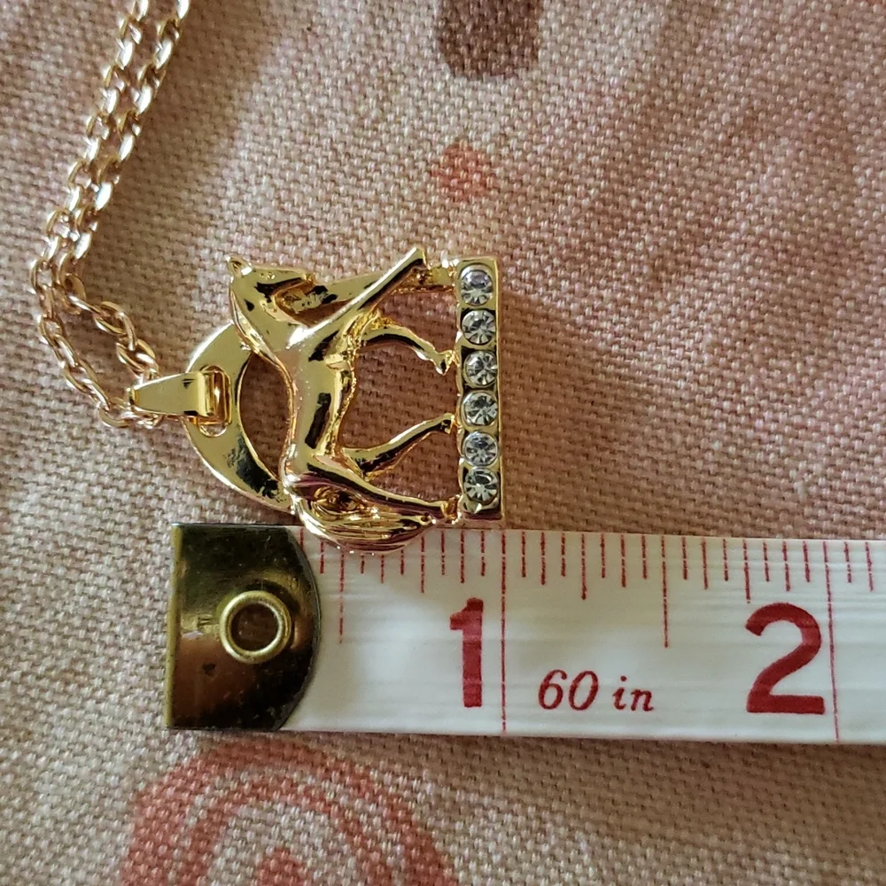 Saddle Stirrup Necklace. Horse Pony Equestrian Equine Horse Saddle Vaquero Rodeo - Picture 11 of 14